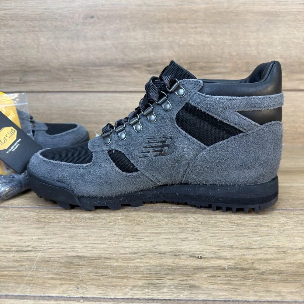 New Balance Rainier‎ Hiking Boots Shoes Magnet Black URAINECB Vibram Size 8
